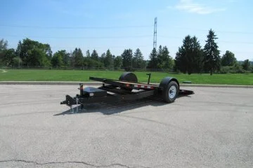 7000 lb tilt trailer 6x12 single axle