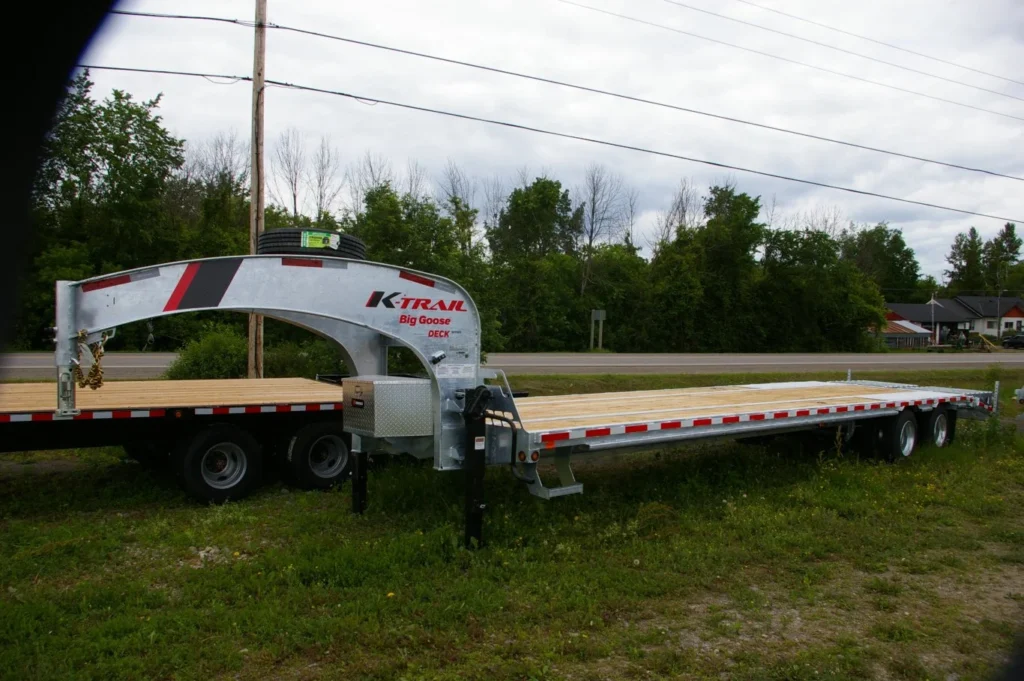 30 ft deckover trailer galvanized 102 inch