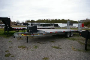 Used deckover trailer