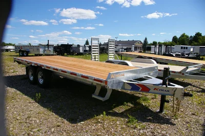 20 ft deckover trailer tandem axle