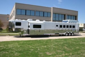 Luxury horse trailer