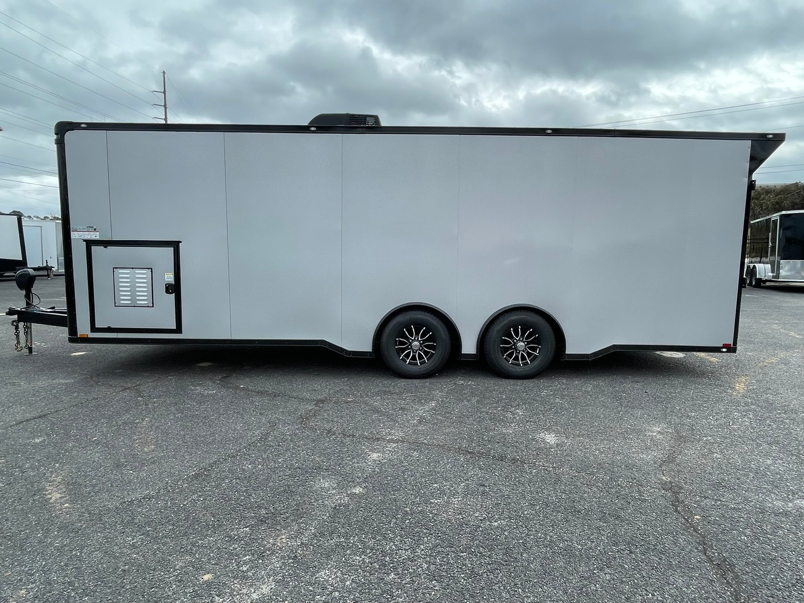 2023 8.5X24 CARGO TRAILER, TANEM AXLE, REAR RAMP, 84", RAMP, 7000GVWR - Image 8