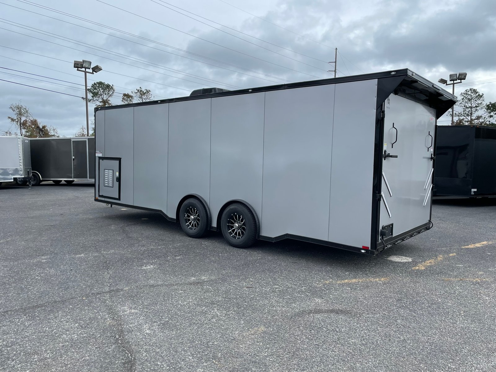 2023 8.5X24 CARGO TRAILER, TANEM AXLE, REAR RAMP, 84", RAMP, 7000GVWR - Image 13