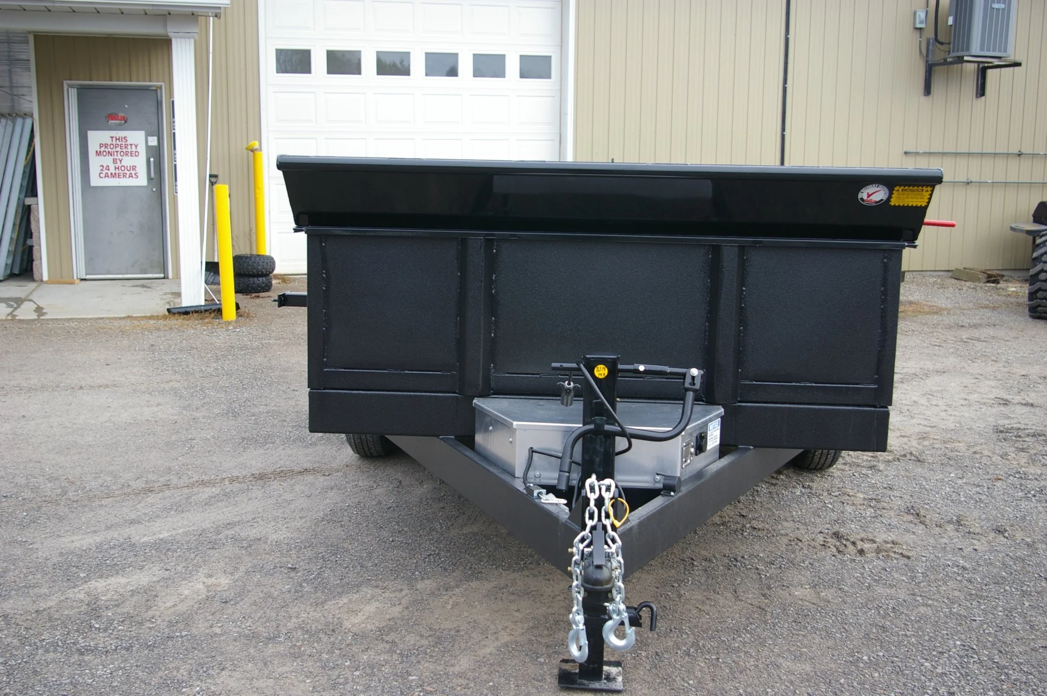 2027 83X14 DUMP TRAILER, TANDEM AXLE, STEEL, BLACK, 15119GVWR - Image 7