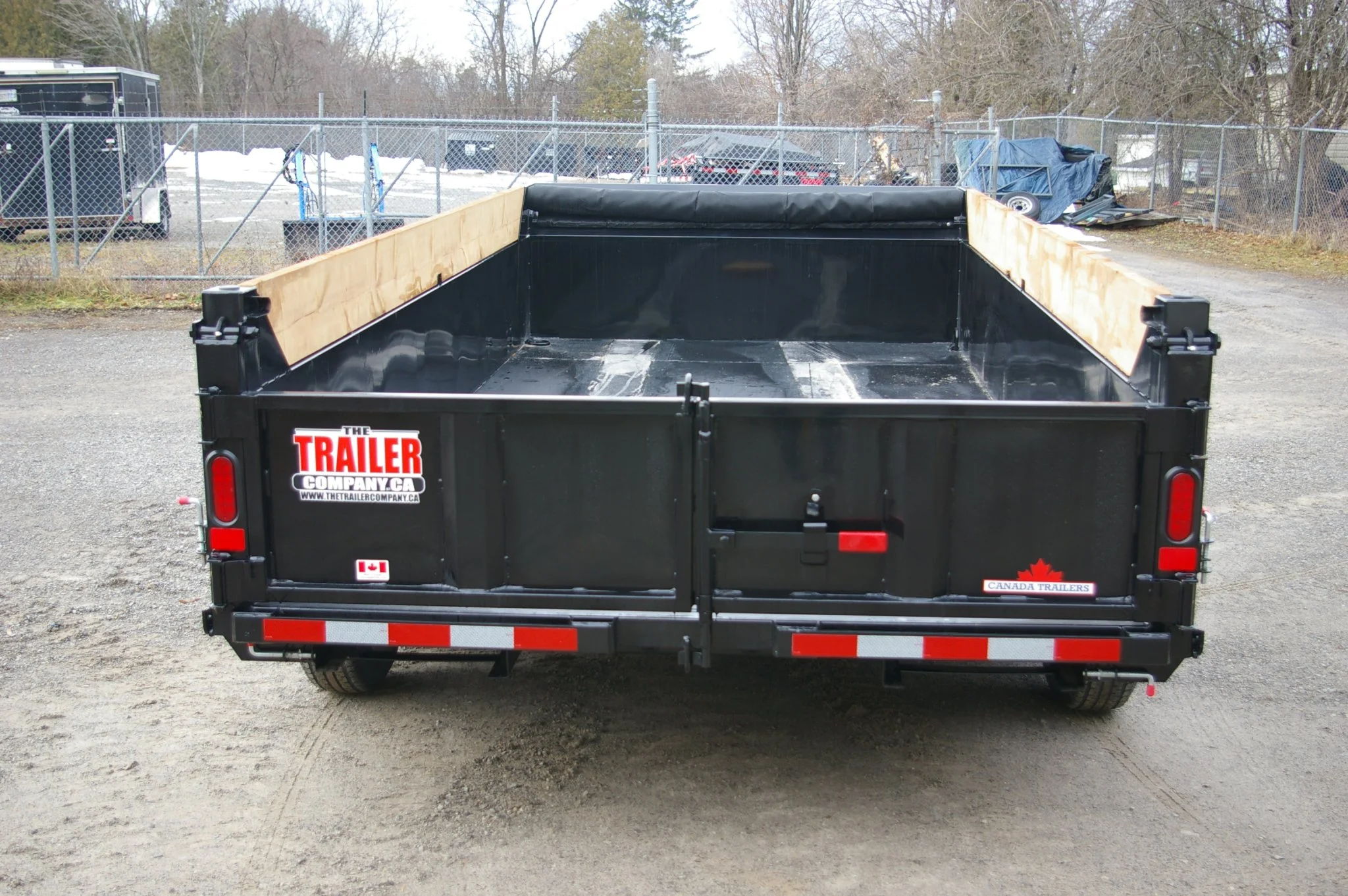 2027 83X14 DUMP TRAILER, TANDEM AXLE, STEEL, BLACK, 15119GVWR - Image 9