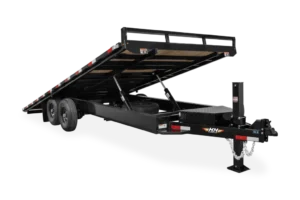 8x24 tilt trailer